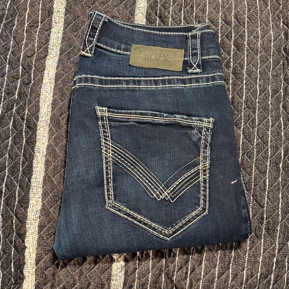Black Brand Dark Wash Jeans